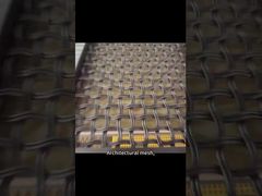 様々な織り方（溶接金網、織り金網、エキスパンドメタルなど）とゲージで利用可能、