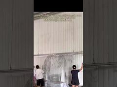 見る: 水平または垂直パネルのアルミニウム チェーン 10 mm * 22 mm フック サイズの頑丈なショーケース