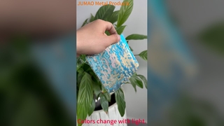 多彩な金属の窓スクリーンの装飾的な金網の勾配の色は色をフェードします