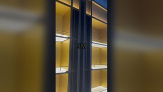 クローゼットやキャビネットの装飾用の金属メッシュ