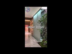 クリアな流れる水メタルメッシュウォーターカーテン