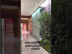 モダンなステンレス製ウォーターカーテンの豪華な特徴