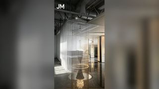 アルミニウム コイル カーテンの現代建築メッシュ カーテン