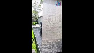 屋内と屋外の両方の用途に適したウォーターカーテン