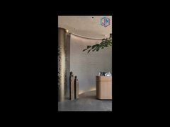 受付エリア用屋内ウォーターカーテン