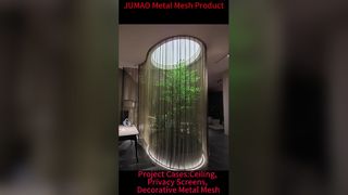 編まれた装飾的な金属の網の建築網のステンレス鋼