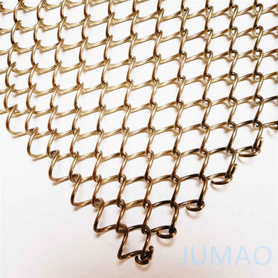 建築用メタルメッシュカーテン ドアウェイレストランのためのスクリーン