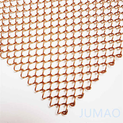 ODM ゴールド メッシュカーテン ホテルクラブのためのメタルカーテン