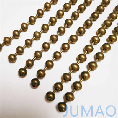 10mm スチール メタル 数珠ボールカーディン ブロンズ 純銀 黄金 数珠付きカーディン