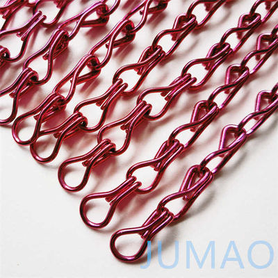 カーブドホール メタルチェーンリンクカーテン フライスクリーン カスタム