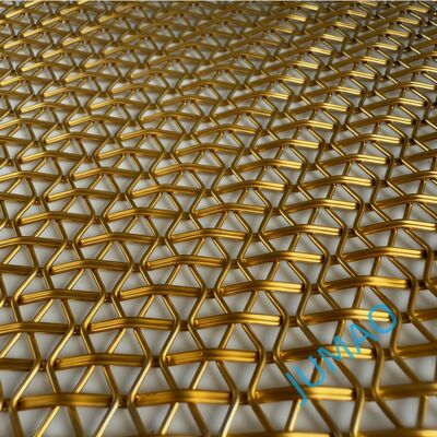 強力なセキュリティ 明確な可視性を提供する重用産業用ワイヤ網隔壁
