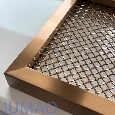 装飾ワイヤーメッシュとインテリア装飾による建築スクリーン・間仕切り