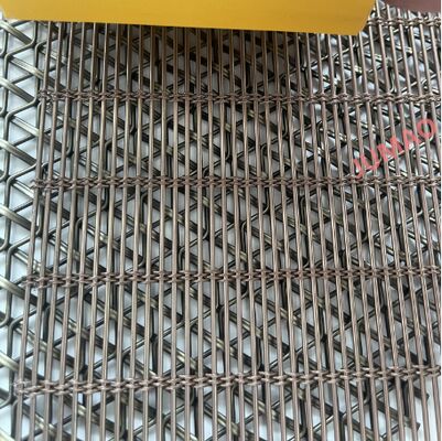 ステンレス鋼建築メッシュ 耐久性のある素材 ファサードクラッド、インテリア装飾、セキュリティソリューションに最適