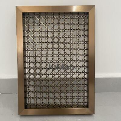 透明性 20~80% 装飾用メタルメッシュ SS 304 316 と 316L から作られ 天井の装飾と壁パネルに最適