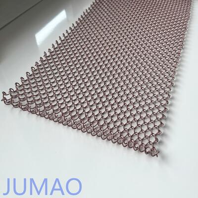 天井にマウントされた網状のカーテン ステンレス 背景と商業環境のための理想的な