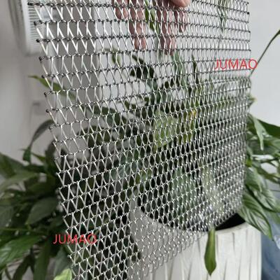 耐久性や耐腐蝕性のある建築用アプリケーションのためのカスタマイズ可能な寸法を持つ彩色ステンレス鋼スパイラル金属網